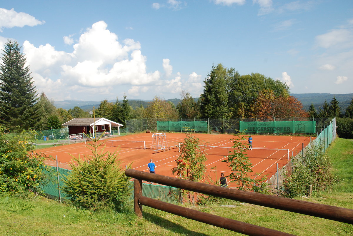 Tenniskurs-Woche im Bayer. Wald