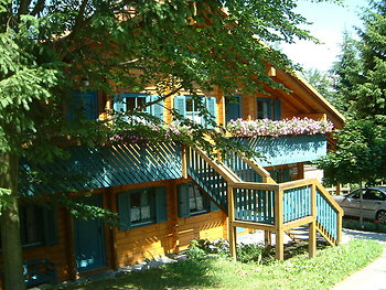 Unser Bioholzblockhaus am See