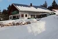 Haus im Winter