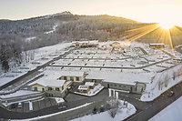 Camping Resort im Überblick (Winter)