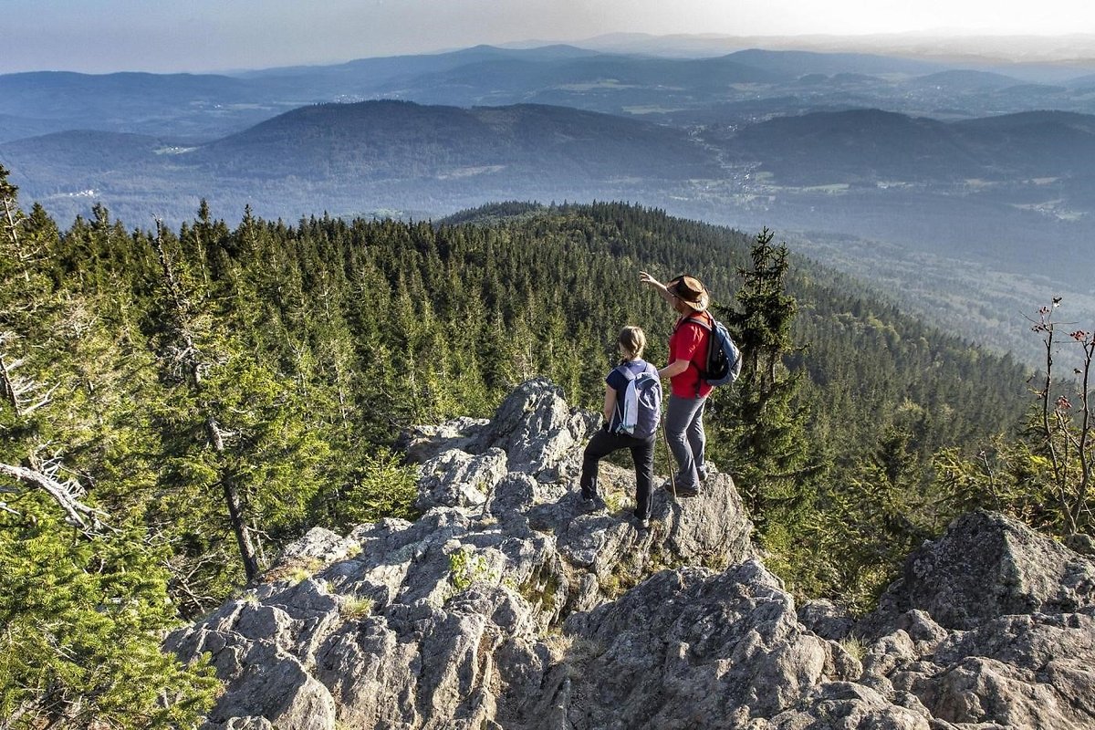 Drent und Herent Radeln durch den Bayerischen Wald