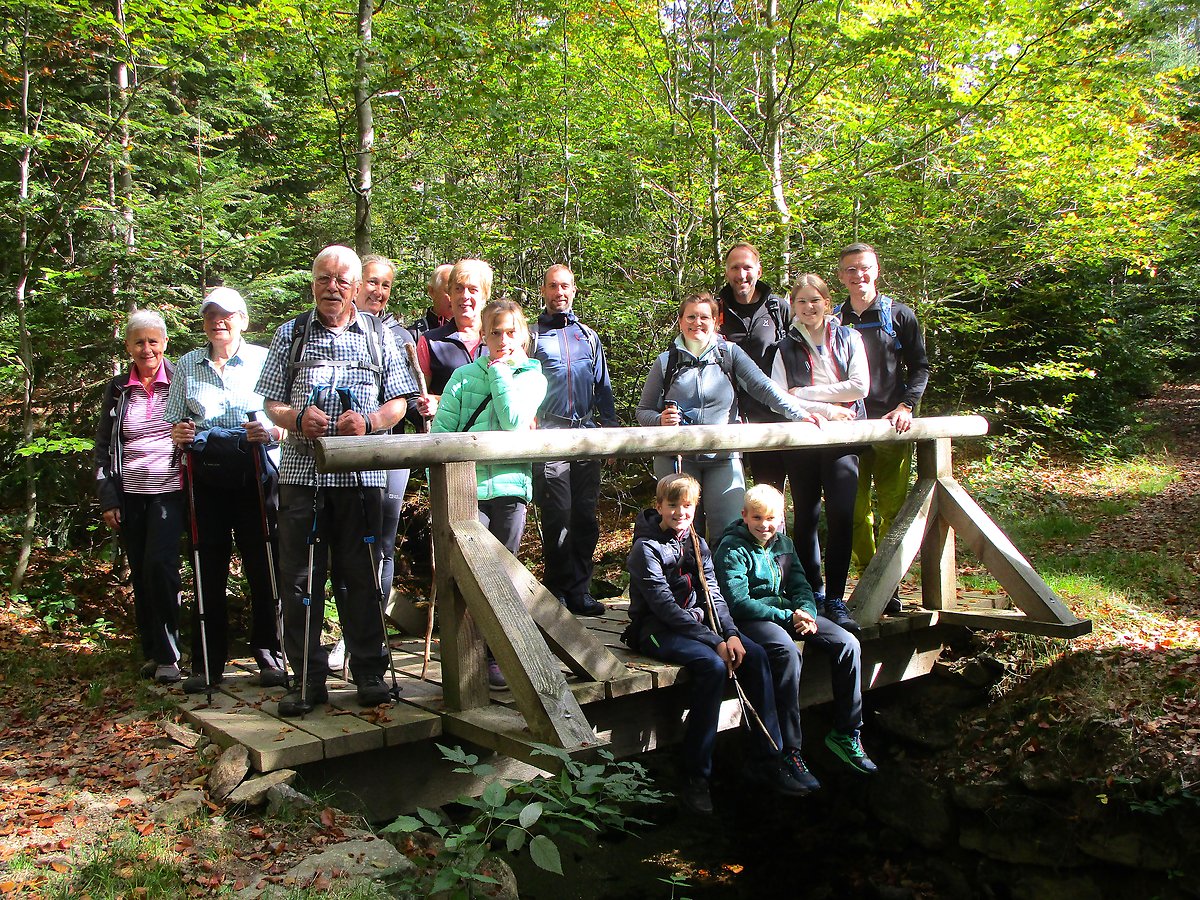 Gemeinsam wandern, genießen und entspannen